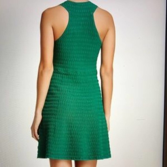 ALC Leonardo flares knit sweater dress emerald - Picture 2 of 9